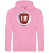 Мужская толстовка (худи) FIAT Розовый фото