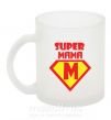 Чашка стеклянная SUPER MAMA Фроузен фото