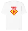 Футболка Оверсайз SUPER MAMA Білий фото