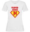 Жіноча футболка SUPER MAMA Білий фото