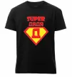 Чоловіча преміум футболка SUPER ДЯДЯ Чорний фото