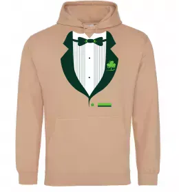 Чоловіча толстовка (худі) Фрак з торсом Білий фото