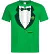 Мужская футболка Ірландський костюм Зеленый фото
