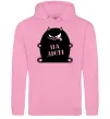 Мужская толстовка (худи) На дієті Розовый фото