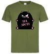 Мужская футболка На дієті Оливковый Мужская футболка На дієті Оливковый фото