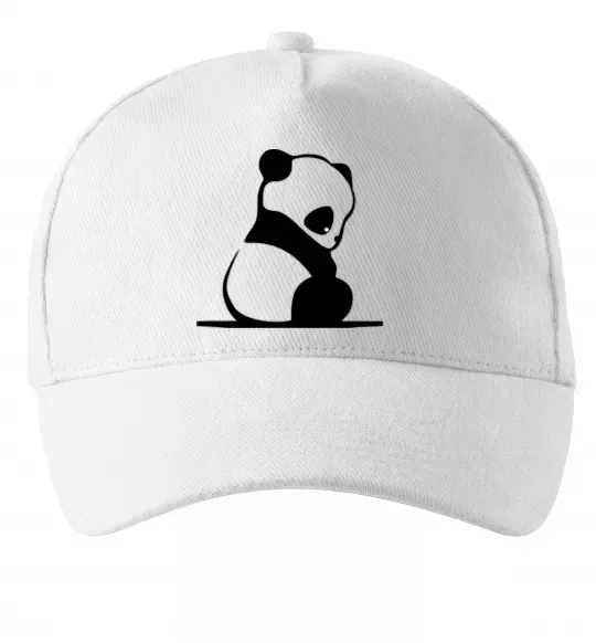 Кепка ПАНДА дитинча Белый фото