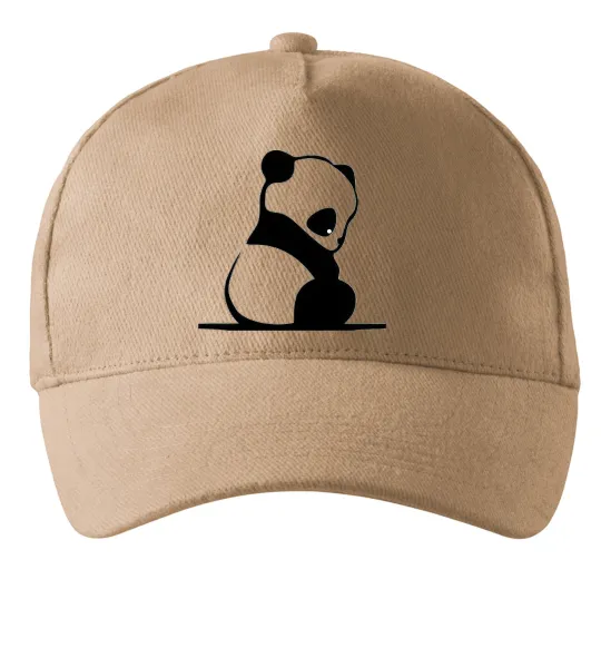 Кепка ПАНДА дитинча Песочный фото