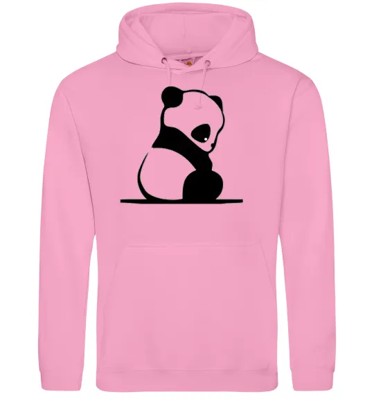 Жіноча толстовка (худі) ПАНДА дитинча Рожевий фото