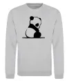 Свитшот ПАНДА дитинча Серый меланж фото