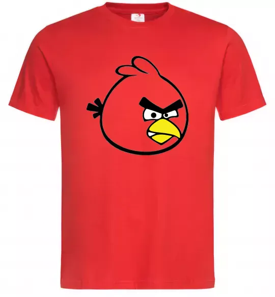 Чоловіча футболка ANGRY BIRDS Рисунок Червоний фото