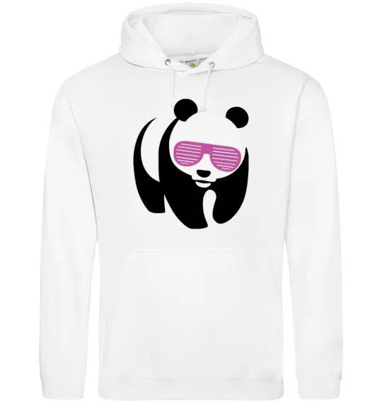 Чоловіча толстовка (худі) PINK PANDA Білий фото