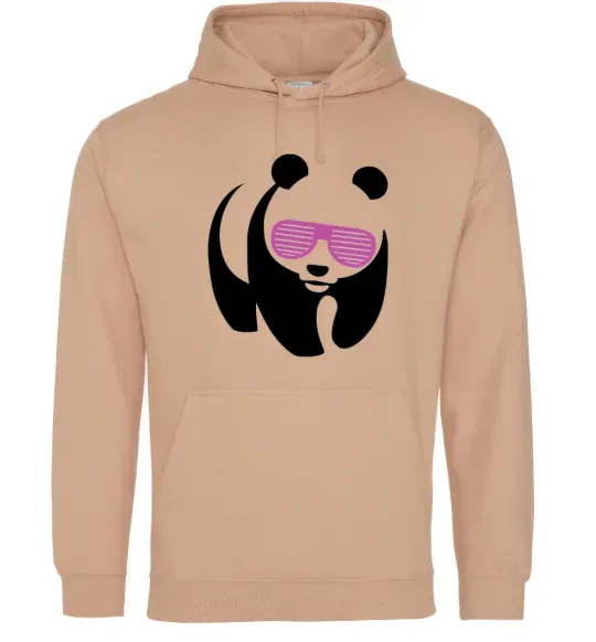 Чоловіча толстовка (худі) PINK PANDA Пісочний фото