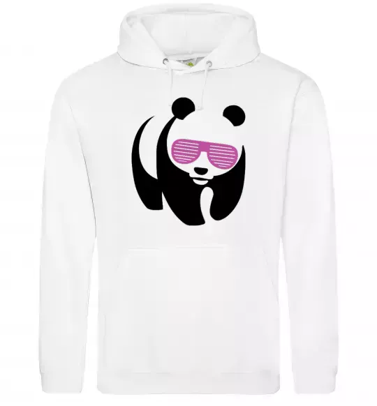 Жіноча толстовка (худі) PINK PANDA Білий фото