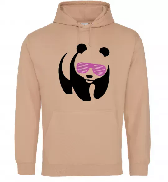Жіноча толстовка (худі) PINK PANDA Пісочний фото