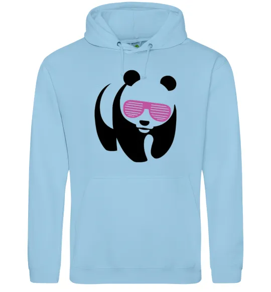 Жіноча толстовка (худі) PINK PANDA Блакитний фото