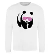 Світшот PINK PANDA Білий фото