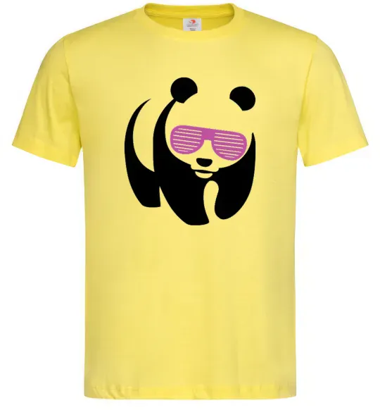 Чоловіча футболка PINK PANDA Лимонний фото