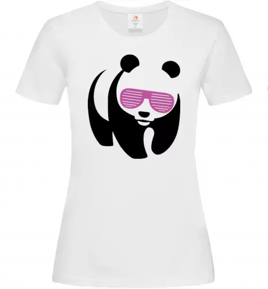 Женская футболка PINK PANDA Белый фото