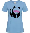 Женская футболка PINK PANDA Голубой фото