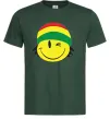 Чоловіча футболка РАСТА СМАЙЛ Темно-зелений фото