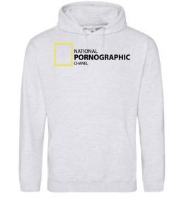 Женская толстовка (худи) NATIONAL PORNOGRAPHIC CHANAL