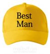 Кепка BEST MAN Сонячно жовтий фото
