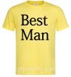Мужская футболка BEST MAN Лимонный фото