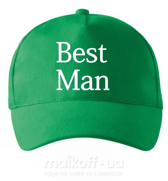 Кепка BEST MAN Зеленый фото
