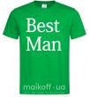 Мужская футболка BEST MAN Зеленый фото