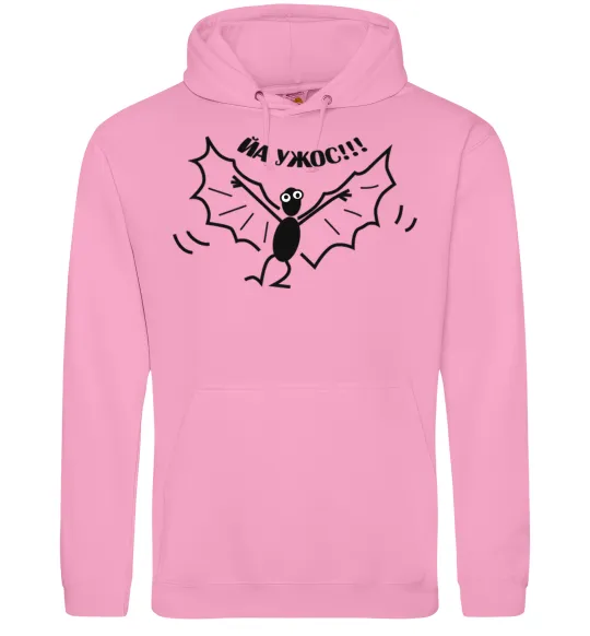 Чоловіча толстовка (худі) ЙА УЖОС Рожевий фото