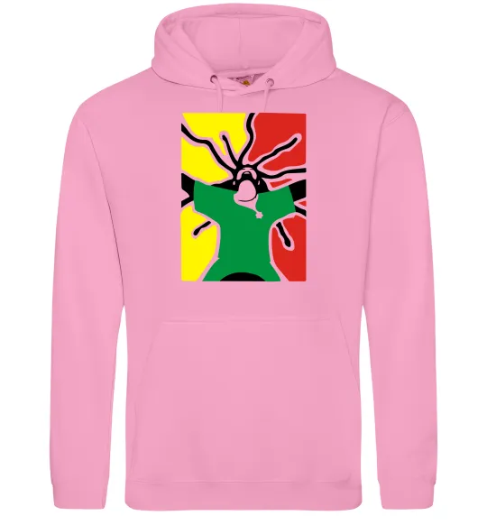 Мужская толстовка (худи) РАСТАМАН Розовый фото