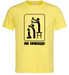 Мужская футболка Ми команда! Лимонный фото