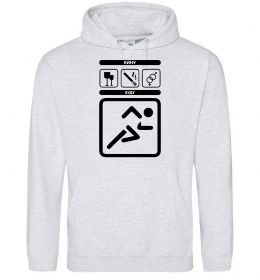 Чоловіча толстовка (худі) Буду - кину