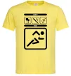 Мужская футболка Буду - кину Лимонный Мужская футболка Буду - кину Лимонный фото