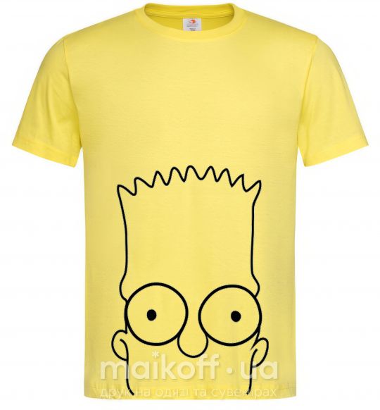 Чоловіча футболка BART HEAD Лимонний фото