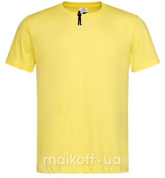 Чоловіча футболка JAMES BOND Лимонний фото