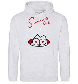 Мужская толстовка (худи) SIMON'S CAT напис Мужская толстовка (худи) SIMON'S CAT напис