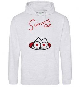 Женская толстовка (худи) SIMON'S CAT напис Женская толстовка (худи) SIMON'S CAT напис