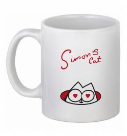 Чашка керамическая SIMON'S CAT напис