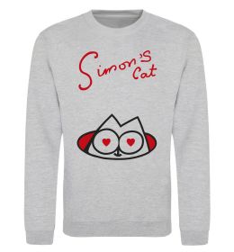 Свитшот SIMON'S CAT напис