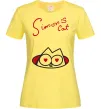 Женская футболка SIMON'S CAT напис Лимонный фото