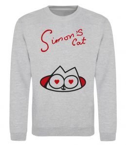 Свитшот SIMON'S CAT напис