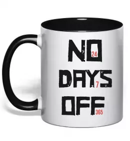 Чашка з кольоровою ручкою