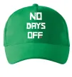 Кепка No days off Зеленый фото
