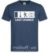 Чоловіча футболка LAST CHANCE Темно-синій фото