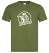 Чоловіча футболка Мисливець Оливковий фото