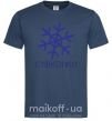 Мужская футболка Сніжинко Темно-синий фото