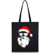 Эко-сумка Санта хіпстер Черный фото