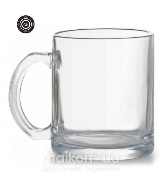 Чашка скляна PLAYER Прозорий фото