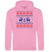 Женская толстовка (худи) Олені Розовый фото